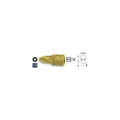 Hazet Skrutrekkerpipe 8506-PH4 NV 1/4 tomme firkantdrev | PH-profil PH