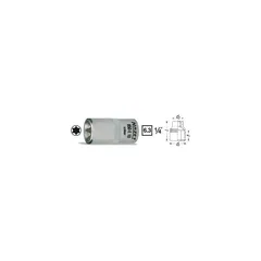 Hazet Pipe 850-E8 1/4 tomme firkantdrev utv. TORX® | NV E8