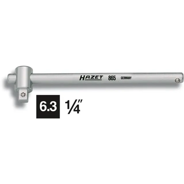 Hazet Krysshåndtak 865 Lengde 115 mm 1/4 tomme firkantdrev 