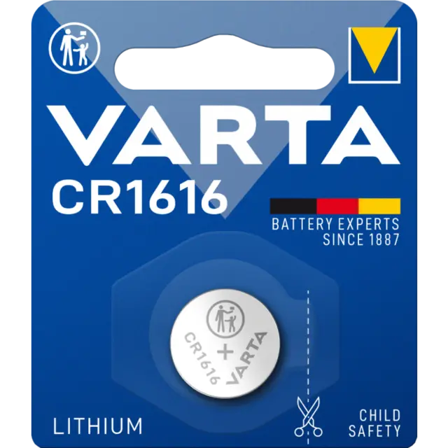 VARTA Knappcelle CR1616 1pk 