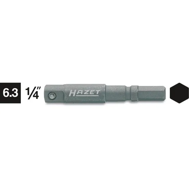 Hazet Slag-adapter 8508S-1 Lengde 50 mm sekskant ISO 1173-A 5,5 