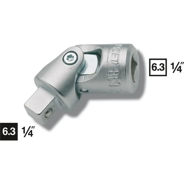 Hazet Universalledd 869 Lengde 36,5 mm 1/4 tomme firkantdrev 