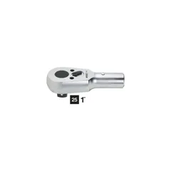 Hazet Skrallehode 1116 Lengde 195 mm 1 tomme (25 mm) firkantdrev