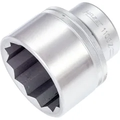 Hazet Pipe 1100Z-65 Ytterprofil 12-kant 1 tomme (25 mm) firkantdrev | NV 65 mm
