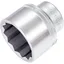 Hazet Pipe 1100Z-65 Ytterprofil 12-kant 1 tomme (25 mm) firkantdrev | NV 65 mm