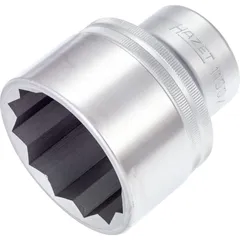 Hazet Pipe 1100Z-55 Ytterprofil 12-kant 1 tomme (25 mm) firkantdrev | NV 55 mm