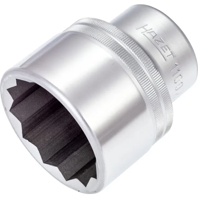 Hazet Pipe 1100Z-50 Ytterprofil 12-kant 1 tomme (25 mm) firkantdrev | NV 5 mm 