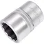 Hazet Pipe 1100Z-36 Ytterprofil 12-kant 1 tomme (25 mm) firkantdrev | NV 36 mm