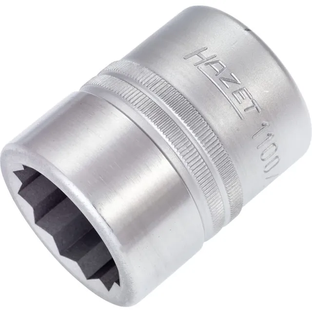 Hazet Pipe 1100Z-32 Ytterprofil 12-kant 1 tomme (25 mm) firkantdrev | NV 32 mm 