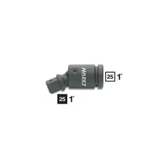 Hazet Kuleledd slag 1106S Lengde 125 mm 1 tomme (25 mm) firkantdrev