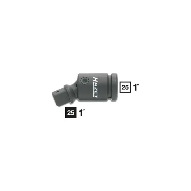 Hazet Kuleledd slag 1106S Lengde 125 mm 1 tomme (25 mm) firkantdrev 