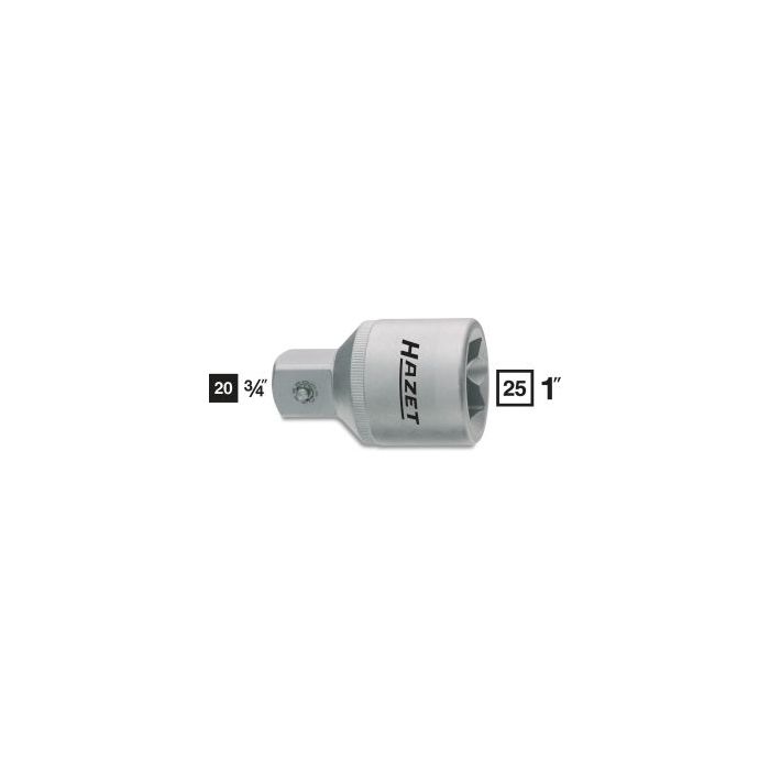 Hazet Reduksjonsstykke 1158-2 1 tomme (25 mm) firkantdrev