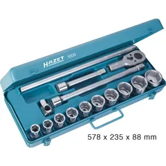 Hazet Pipe 1000-6-kant Velg størrelse 3/4 tomme