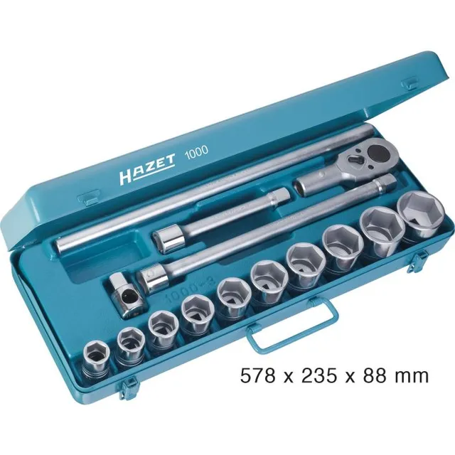 Hazet Pipe 1000-6-kant Velg størrelse 3/4 tomme 
