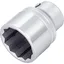 Hazet Pipe 1000Z-41 Ytterprofil 12-kant 3/4 tomme (2 mm) firkantdrev | NV 41 mm