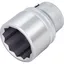 Hazet Pipe 1000Z-38 Ytterprofil 12-kant 3/4 tomme (2 mm) firkantdrev | NV 38 mm