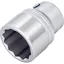 Hazet Pipe 1000Z-34 Ytterprofil 12-kant 3/4 tomme (2 mm) firkantdrev | NV 34 mm