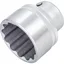Hazet Pipe 1000AZ-2 Ytterprofil 12-kant 3/4 tomme (2 mm) firkantdrev | NV 2"