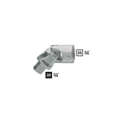 Hazet Universalledd 1021 Lengde 105 mm 3/4 tomme (2 mm) firkantdrev