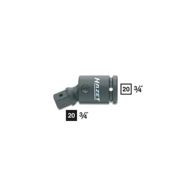 Hazet Kuleledd slag 1006S Lengde 99 mm 3/4 tomme (2 mm) firkantdrev 