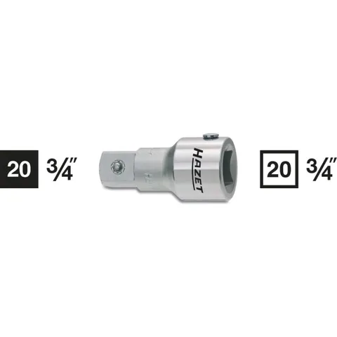Hazet Forlenger 1017-3 Lengde 75 mm 3/4 tomme (2 mm) firkantdrev