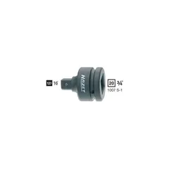 Hazet Reduksjonsstykke 1007S-1 3/4 tomme (2 mm) firkantdrev
