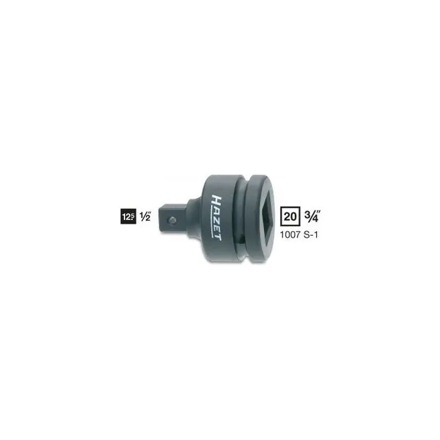 Hazet Reduksjonsstykke 1007S-1 3/4 tomme (2 mm) firkantdrev 
