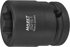 Hazet Slagpipe 2521S-1 Lengde 40 mm med spesialprofil | Rilleprofil