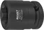 Hazet Slagpipe 2521S-1 Lengde 40 mm med spesialprofil | Rilleprofil