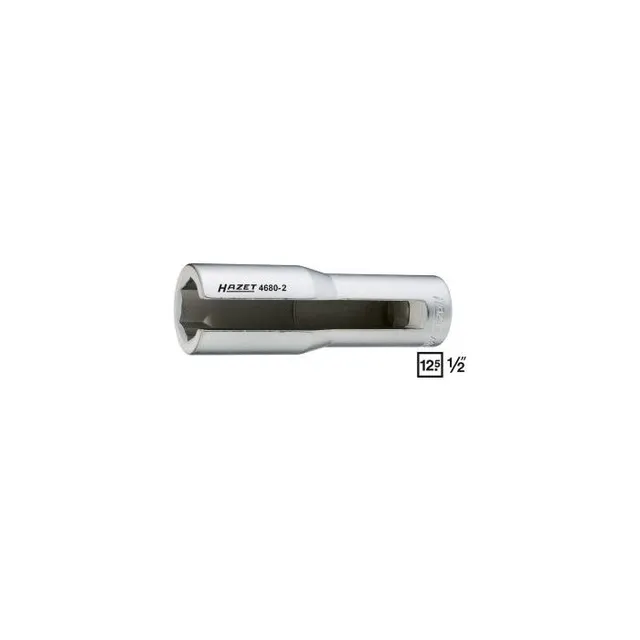 Hazet Lambdasondeinnsats 4680-2 6-kant 1/2 tomme firkantdrev | NV 22 mm 