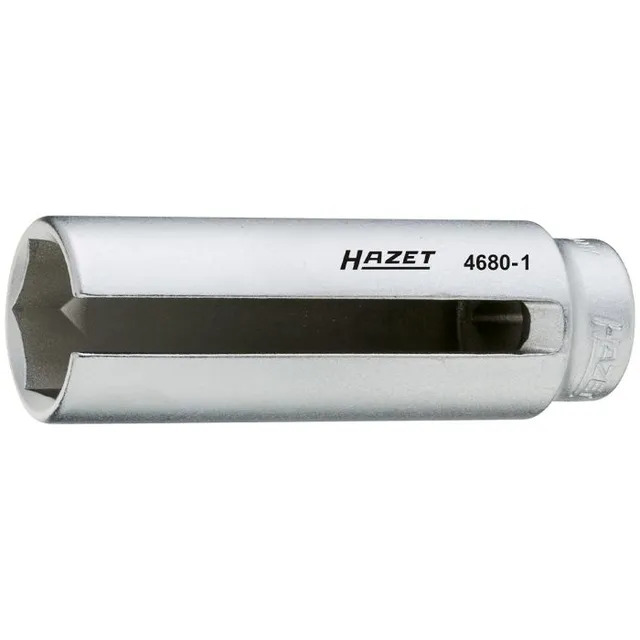 Hazet Lambdasondeinnsats 4680-1 6-kant 1/2 tomme firkantdrev | NV 22 mm 