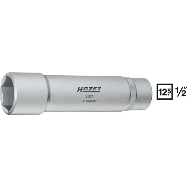 Hazet Hjullagerverktøy 2583 6-kant 1/2 tomme firkantdrev | NV 27 mm 