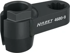 Hazet Eksossonder innsats 4680-9 6-kant 1/2 tomme hul dobbeltfirkant | NV 19 mm