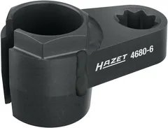 Hazet Eksossonder innsats 4680-6 6-kant 1/2 tomme hul dobbeltfirkant | NV 24 mm