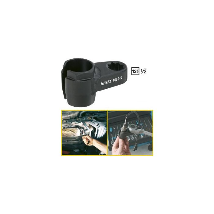 Hazet Eksossonder innsats 4680-5 6-kant 1/2 tomme hul dobbeltfirkant | NV 22 mm