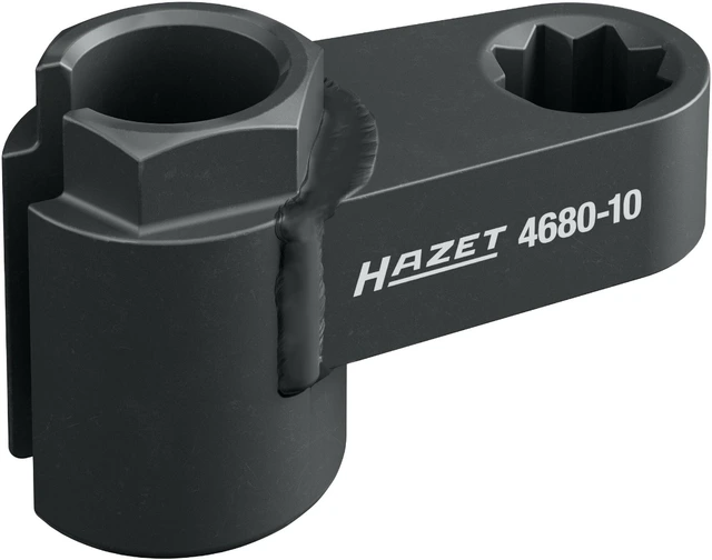 Hazet Eksossonder innsats 4680-10 6-kant 1/2 tomme hul dobbeltfirkant | NV 2 mm 