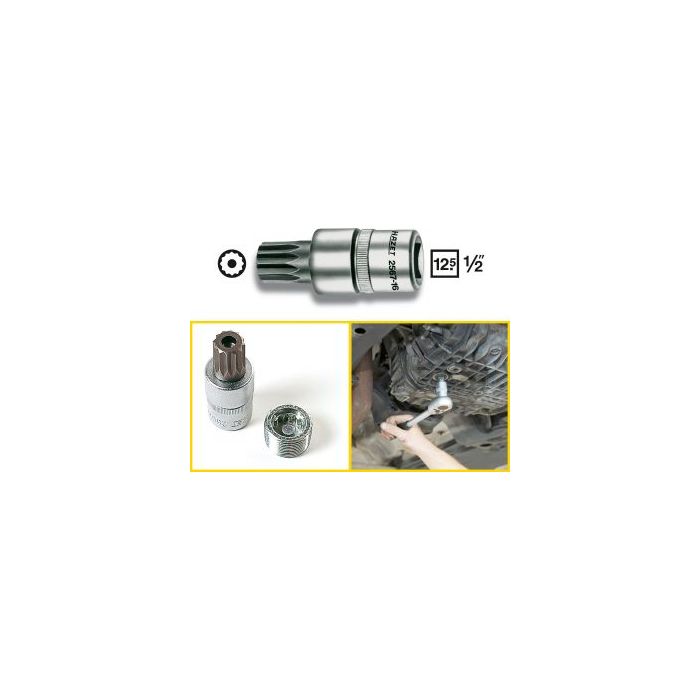 Hazet Oljeservice-skrutrekkerpipe 1/2 tomme firkantdrev | NV M16