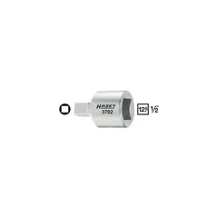 Hazet Oljeservice-skrutrekkerpipe 3702-1 1/2 tomme firkantdrev | NV 1 mm