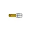 Hazet kamakseljustering TORX® T100H 1/2" skrutrekkerinnsats med hull