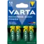 VARTA Oppladbart AA 4pk