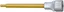 Hazet Skrutrekkerpipe 986SL-5 NV 5 mm 1/2 tomme firkantdrev | Unbrakoprofil
