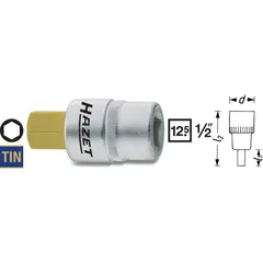 Hazet Skrutrekkerpipe for calipper 986-9 1/2 tomme firkantdrev | Unbrakoprofil