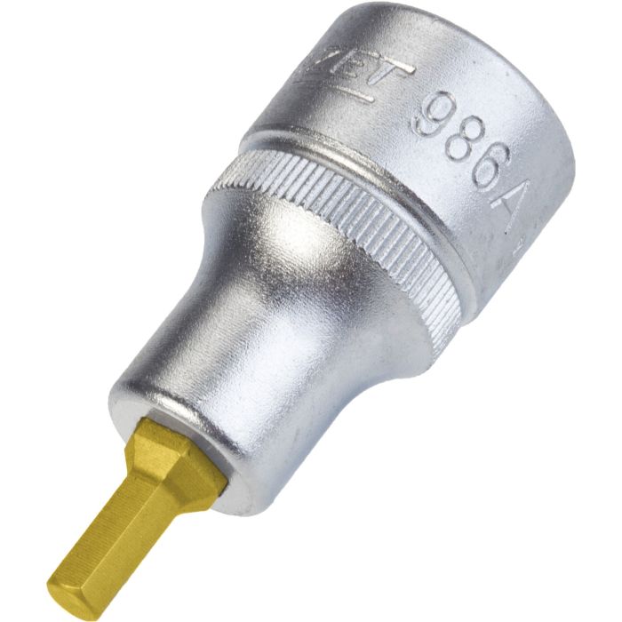 Hazet Skrutrekkerpipe 986A-3/16 NV 3/16" 1/2 tomme firkantdrev | Unbrakoprofil