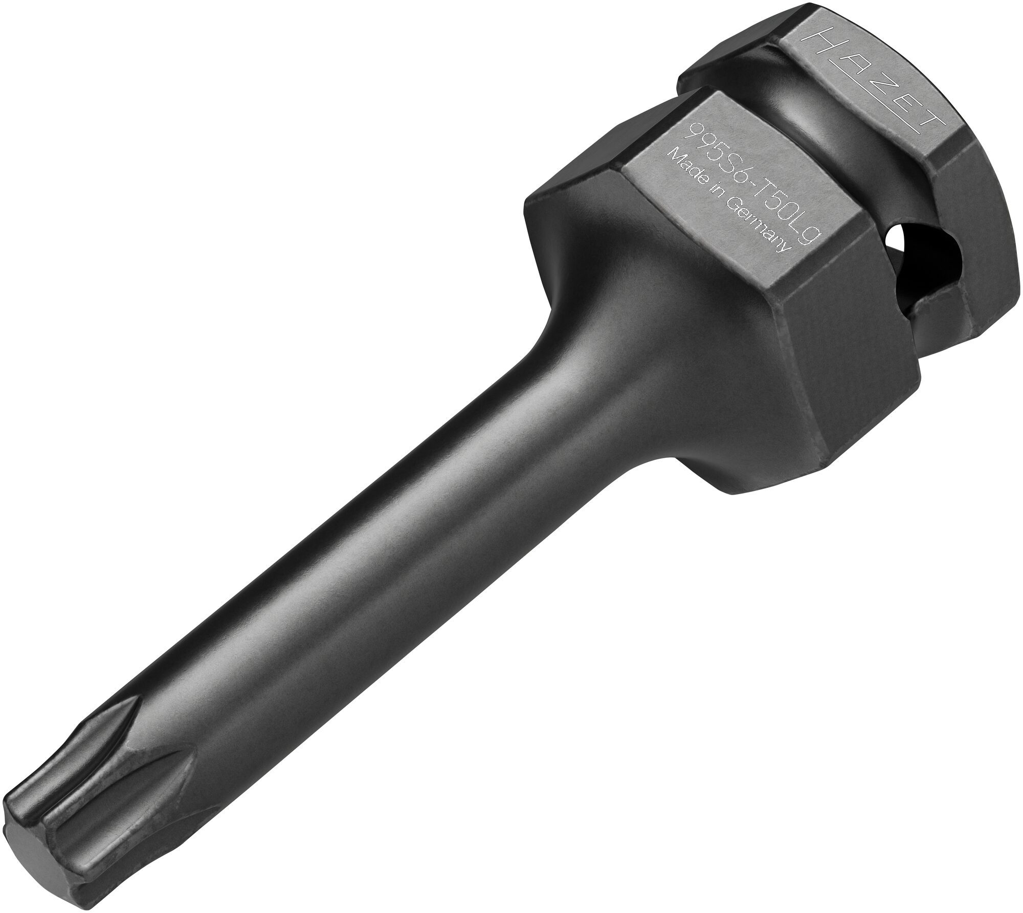 Hazet Slagskrutrekker-pipe 995S6-T50LG 1/2 tomme firkantdrev, 24 mm utvendig