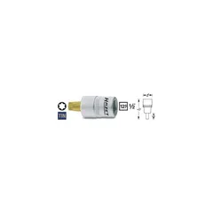 Hazet Skrutrekkerpipe 992-T60 NV 1/2 tomme firkantdrev | innv. TORX®