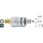 Hazet Skrutrekkerpipe 992-T27 NV 1/2 tomme firkantdrev | innv. TORX®