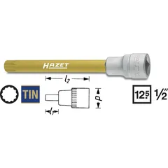 Hazet Skrutrekkerpipe 990SLG-10 NV M10 1/2 tomme firkantdrev