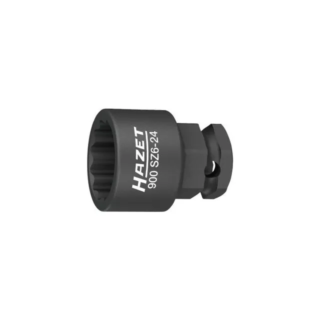 Hazet Slagpipe 900SZ6-24 NV 24 mm 1/2 tomme firkantdrev, 24 mm utvendig 