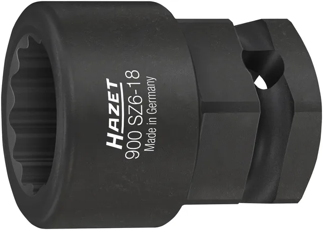 Hazet Pipe for veivaksel 900SZ6-18 1/2 tomme firkantdrev, 24 mm utvendig 