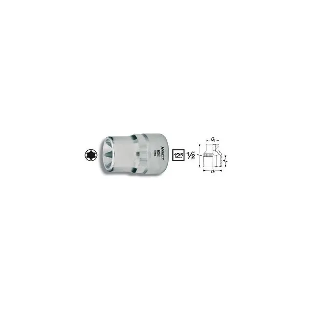 Hazet Pipe 900-E24 1/2 tomme firkantdrev utv. TORX® | NV E24 